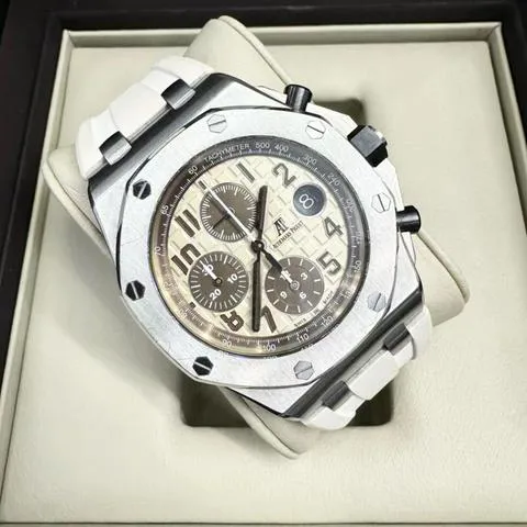 Audemars Piguet Royal Oak Offshore 26470ST.OO.A801CR.01 42mm Stainless steel Beige 1