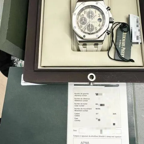 Audemars Piguet Royal Oak Offshore 26470ST.OO.A801CR.01 42mm Stainless steel Beige 3