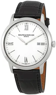 Baume & Mercier Classima 10414 Stainless steel White