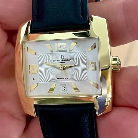 Baume & Mercier Hampton 65395 38mm Yellow gold White