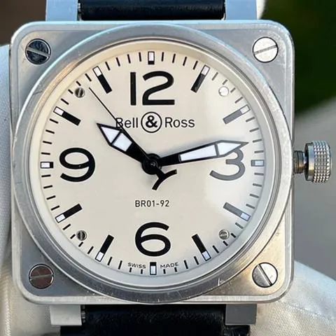 Bell & Ross BR 01-92 BR01-92-S 46mm Stainless steel Black