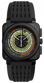 Bell & Ross Instruments BR0394-SW-CE/SRB 42mm Black ceramic