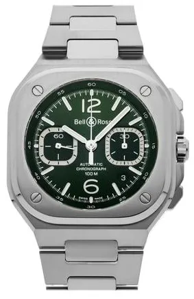 Bell & Ross Urban BR05C-GN-ST/SST 42mm Stainless steel Green