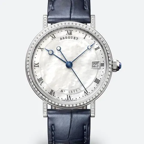 Breguet Classique 9068BB/52/976/DD00 33.5mm White gold White