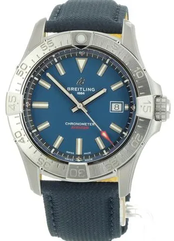 Breitling Avenger A17328101C1X1 42mm Stainless steel Blue