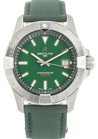 Breitling Avenger A17328101L1X1 42mm Stainless steel Green