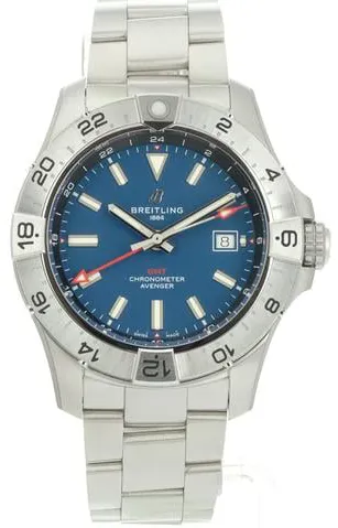 Breitling Avenger A32320101C1A1 44mm Stainless steel Blue