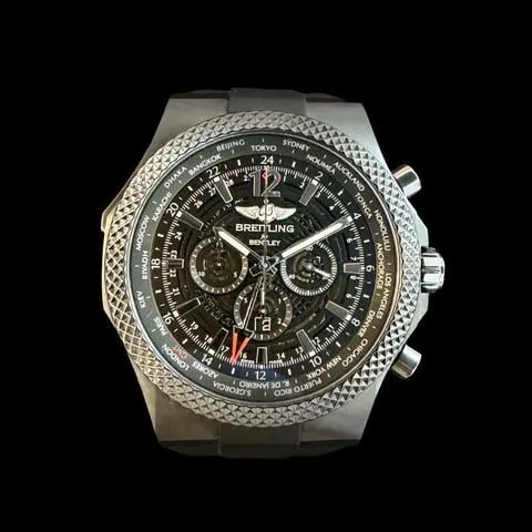 Breitling Bentley M47362 49mm Stainless steel Black