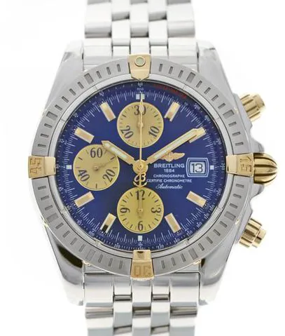 Breitling Chronomat B13356 43mm Yellow gold and stainless steel
