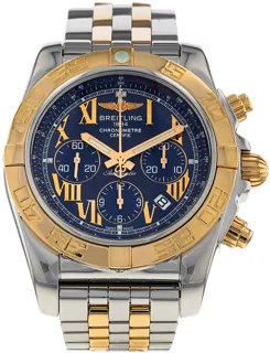 Breitling Chronomat CB 0110 Rose gold and Stainless steel Blue