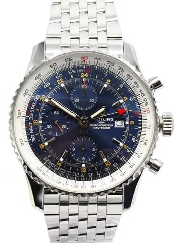 Breitling Navitimer A24322 Stainless steel Blue