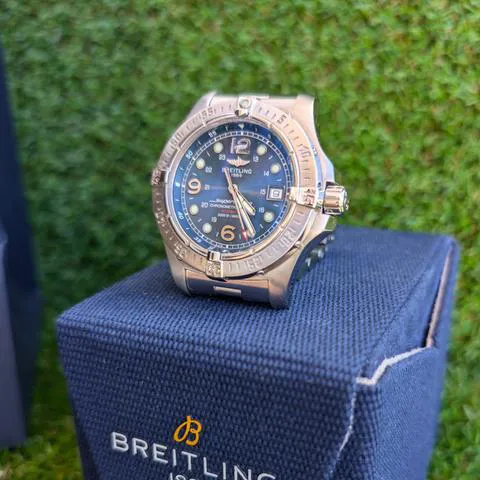 Breitling Superocean A17390 44mm Stainless steel Blue