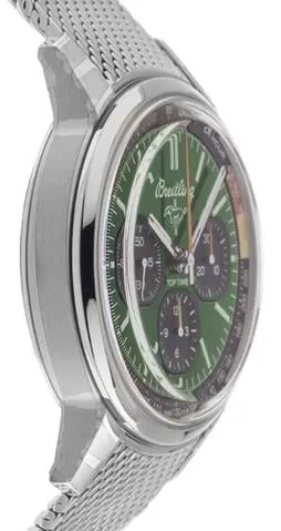 Breitling Top Time AB01762A1L1A1 41mm Stainless steel Green 4