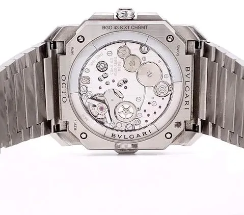 Bulgari Octo 103467 43mm Stainless steel Blue 4