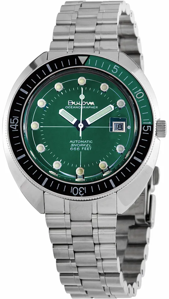 Bulova Archive 96B322 44mm Stainless steel Green