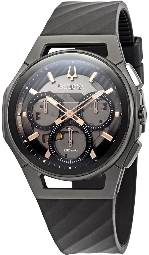 Bulova CURV 98A162 44mm Titanium Gray