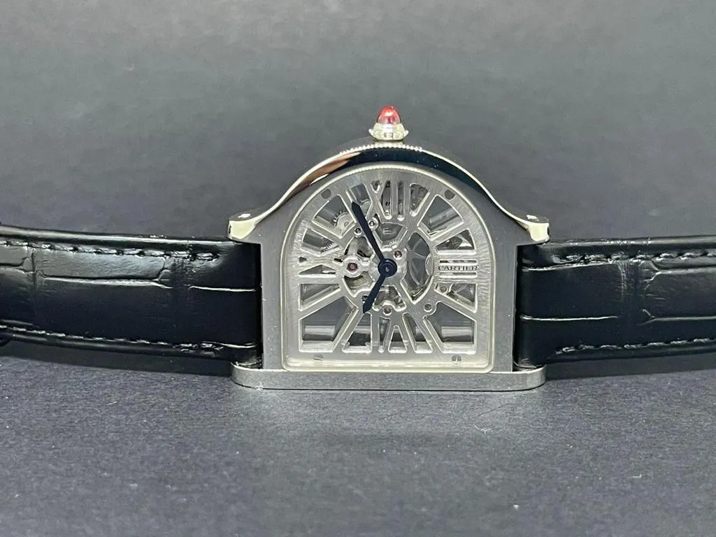 Cartier Cloche WHCC 0003 38mm Platinum Skeletonized 1