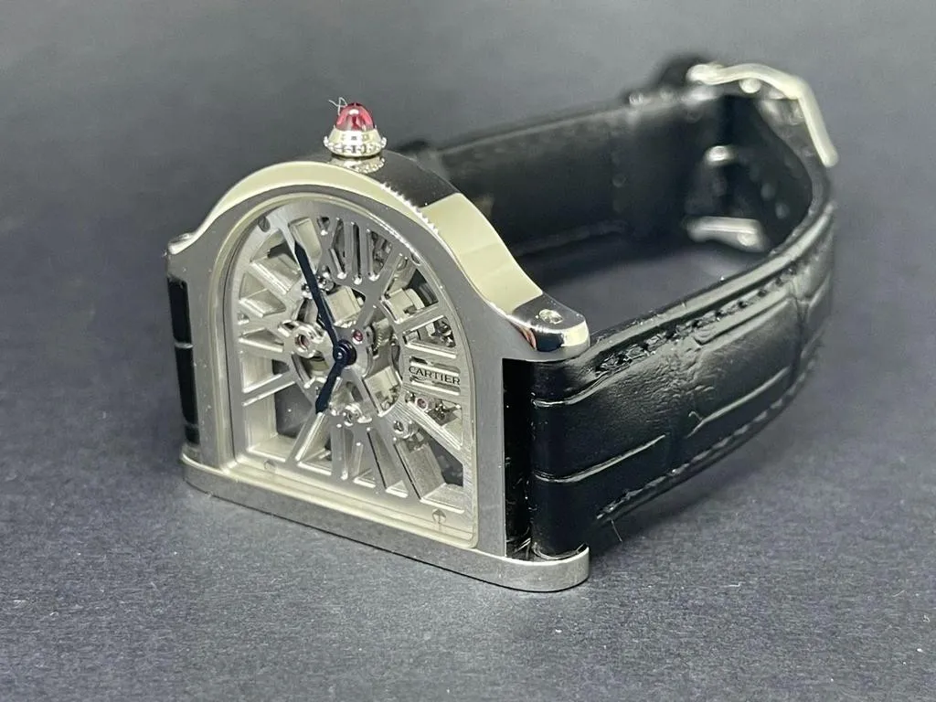 Cartier Cloche WHCC 0003 38mm Platinum Skeletonized 2