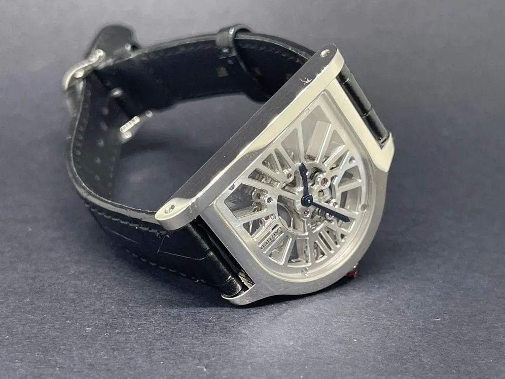 Cartier Cloche WHCC 0003 38mm Platinum Skeletonized 3