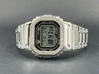 Casio G-Shock Full Metal Tough Solar Bluetooth GMW-B5000D-1ER Stainless steel LCD