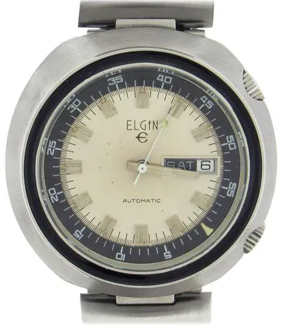 Elgin 1501 43mm Stainless steel Silver