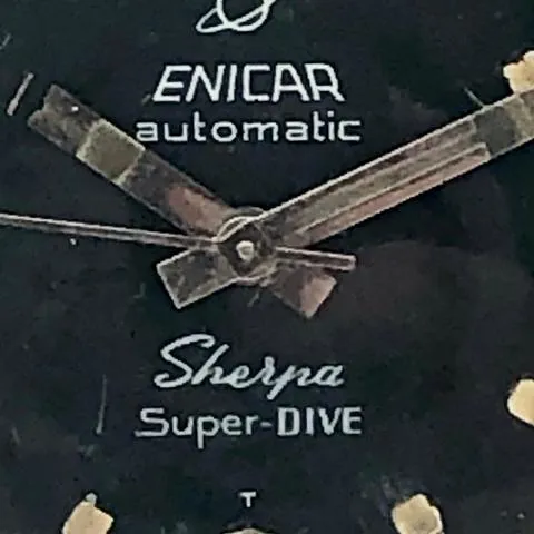 Enicar Sherpa 2342 40.5mm Stainless steel Black 2