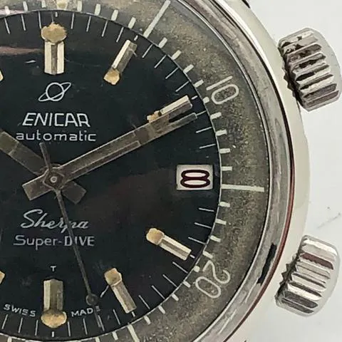 Enicar Sherpa 2342 40.5mm Stainless steel Black 15