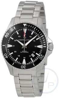 Hamilton Khaki Navy H82335131 40mm Stainless steel Black