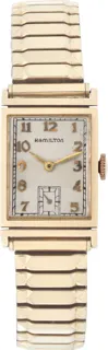 Hamilton Classic W528309 14k yellow gold Silver