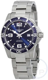 Longines HydroConquest L3.742.4.96.6 Stainless steel Blue