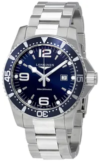 Longines HydroConquest L38404966 Stainless steel Blue