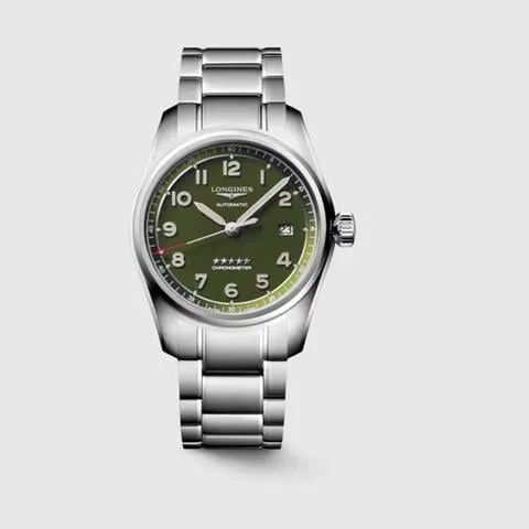 Longines Spirit L3.810.4.03.6 40mm Stainless steel Green