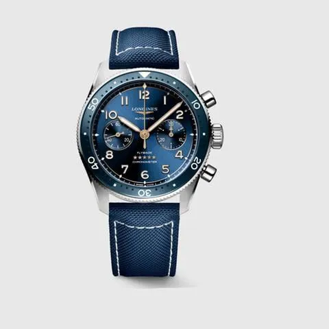 Longines Spirit L38214932 42mm Stainless steel Blue