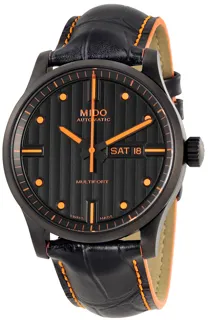 Mido Multifort M005.430.36.051.80 Stainless steel Black