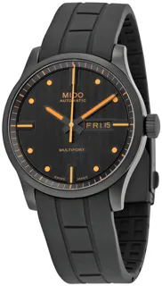 Mido Multifort M005.430.37.051.80 Stainless steel Black