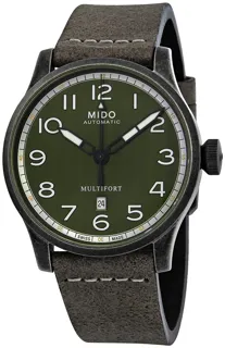 Mido Multifort M032.607.36.090.00 Stainless steel Green