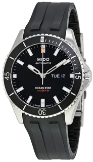 Mido Ocean Star M026.430.17.051.00 Stainless steel Black