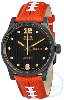 Mido Multifort M005.430.36.050.80 Stainless steel Black