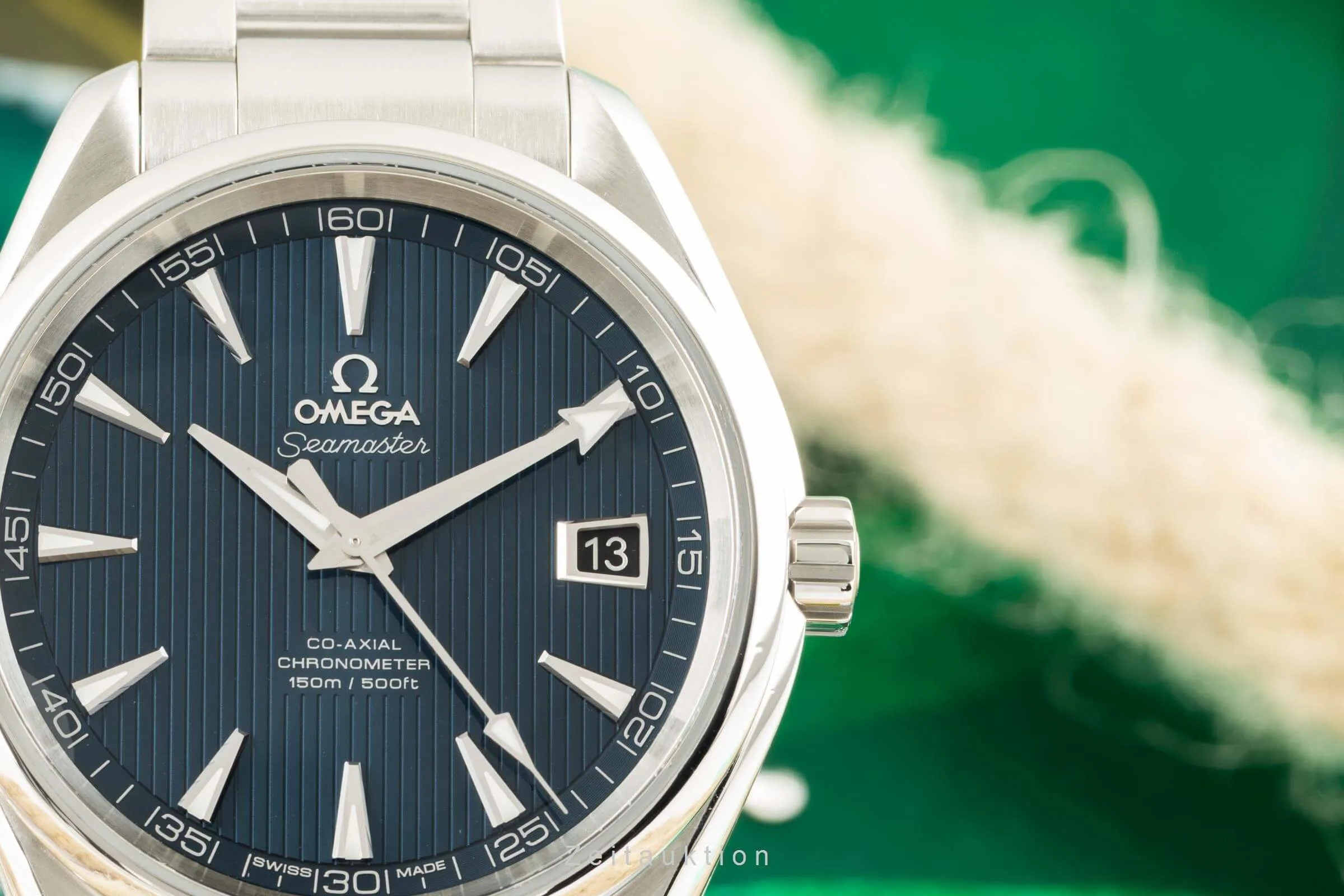 Omega Aqua Terra 231.10.42.21.03.001 41.5mm Stainless steel Blue 9