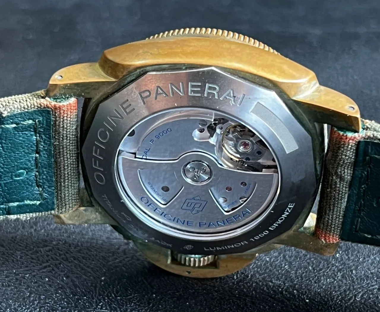 Panerai Luminor Submersible PAM 00382 47mm Bronze Green 4