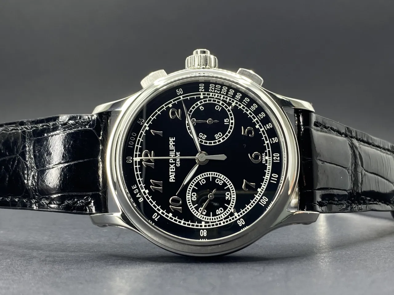 Patek Philippe Split-Seconds Chronograph 5370P-001 41mm Platinum Black