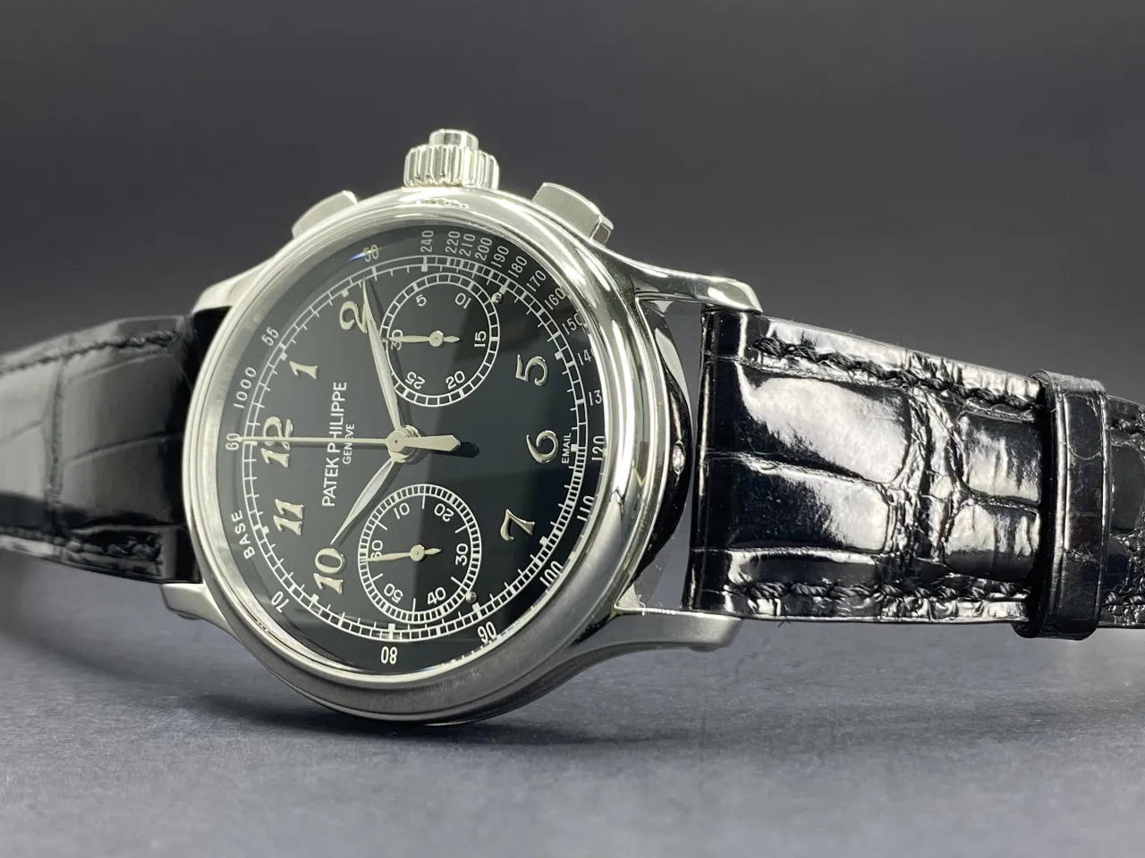 Patek Philippe Split-Seconds Chronograph 5370P-001 41mm Platinum Black 1