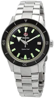 Rado Captain Cook R32500153 Stainless steel Black