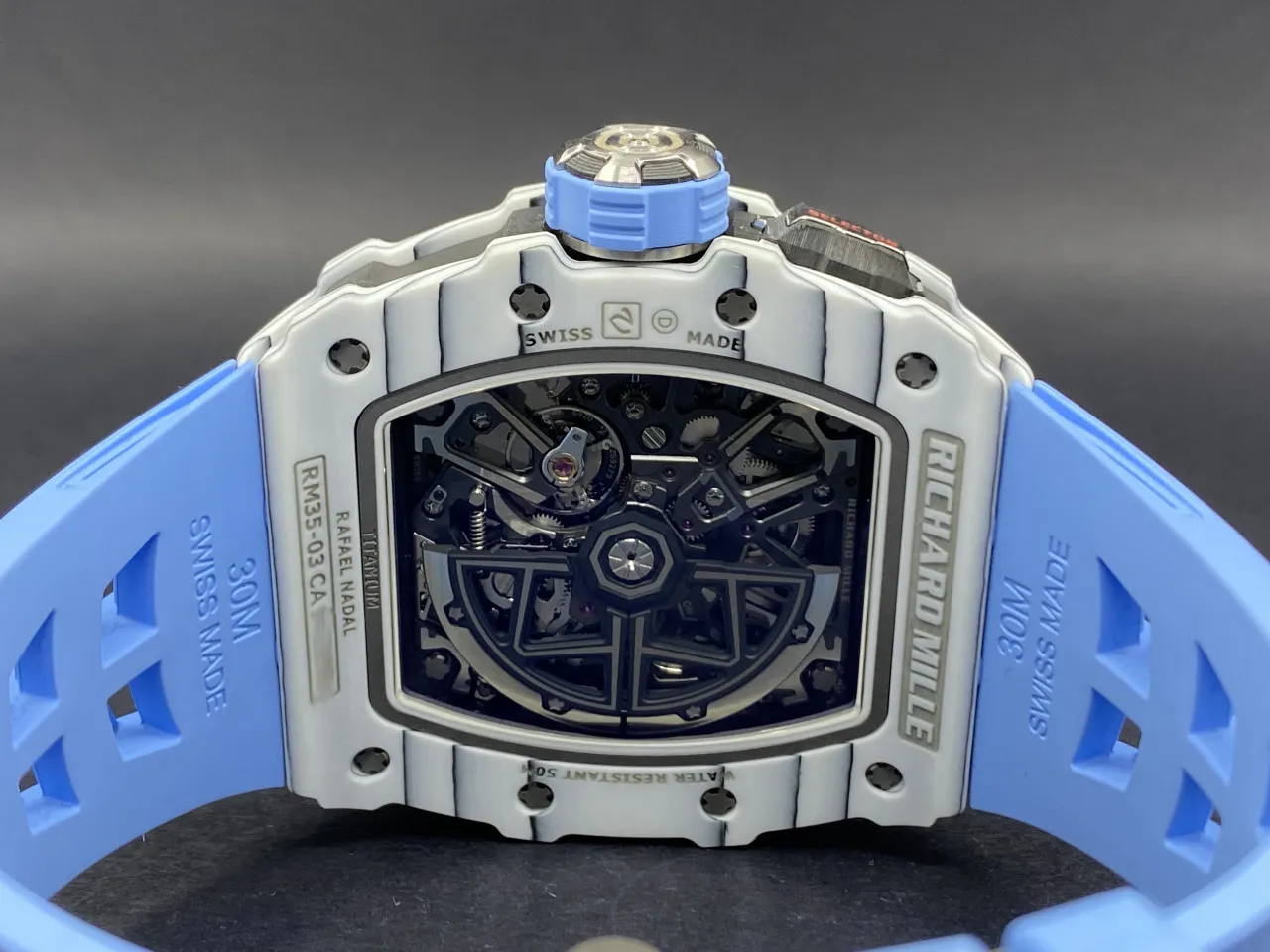 Richard Mille Rafael Nadal RM35-03 43.15mm Carbon fiber Transparent 5