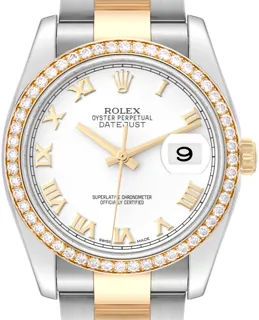 Rolex Datejust 36 116243 Stainless steel White