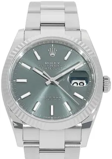 Rolex Datejust 36 126234 Edelstahl Grün