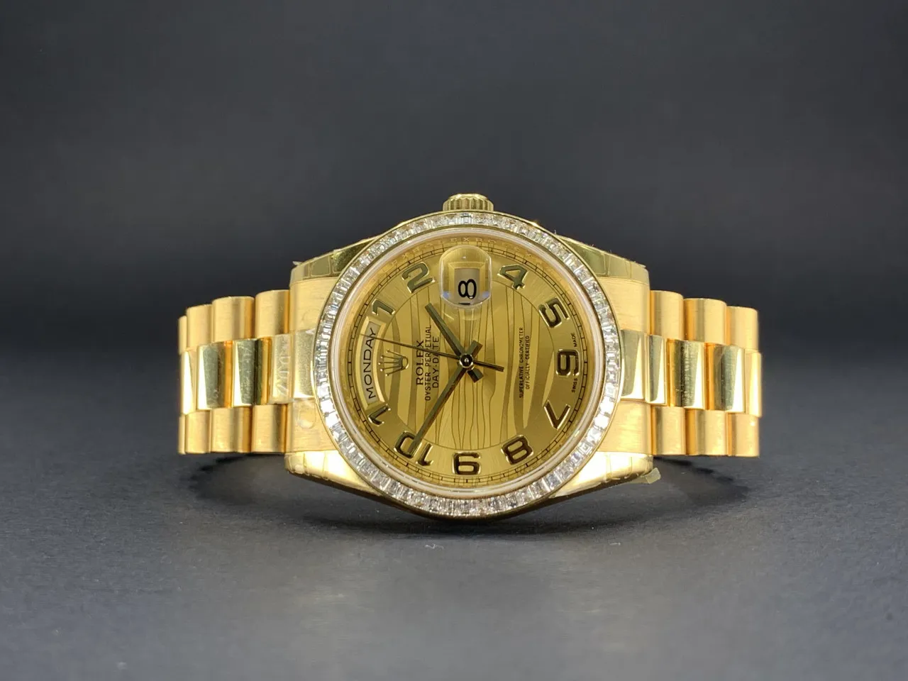 Rolex Day-Date 36 118398BR 36mm Yellow gold Gold