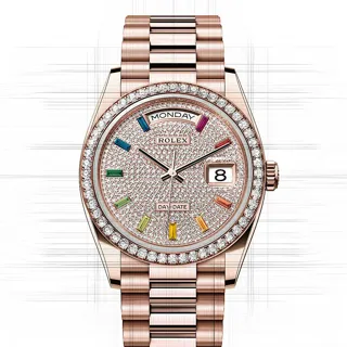 Rolex Day-Date 36 128345RBR 36mm Rose gold