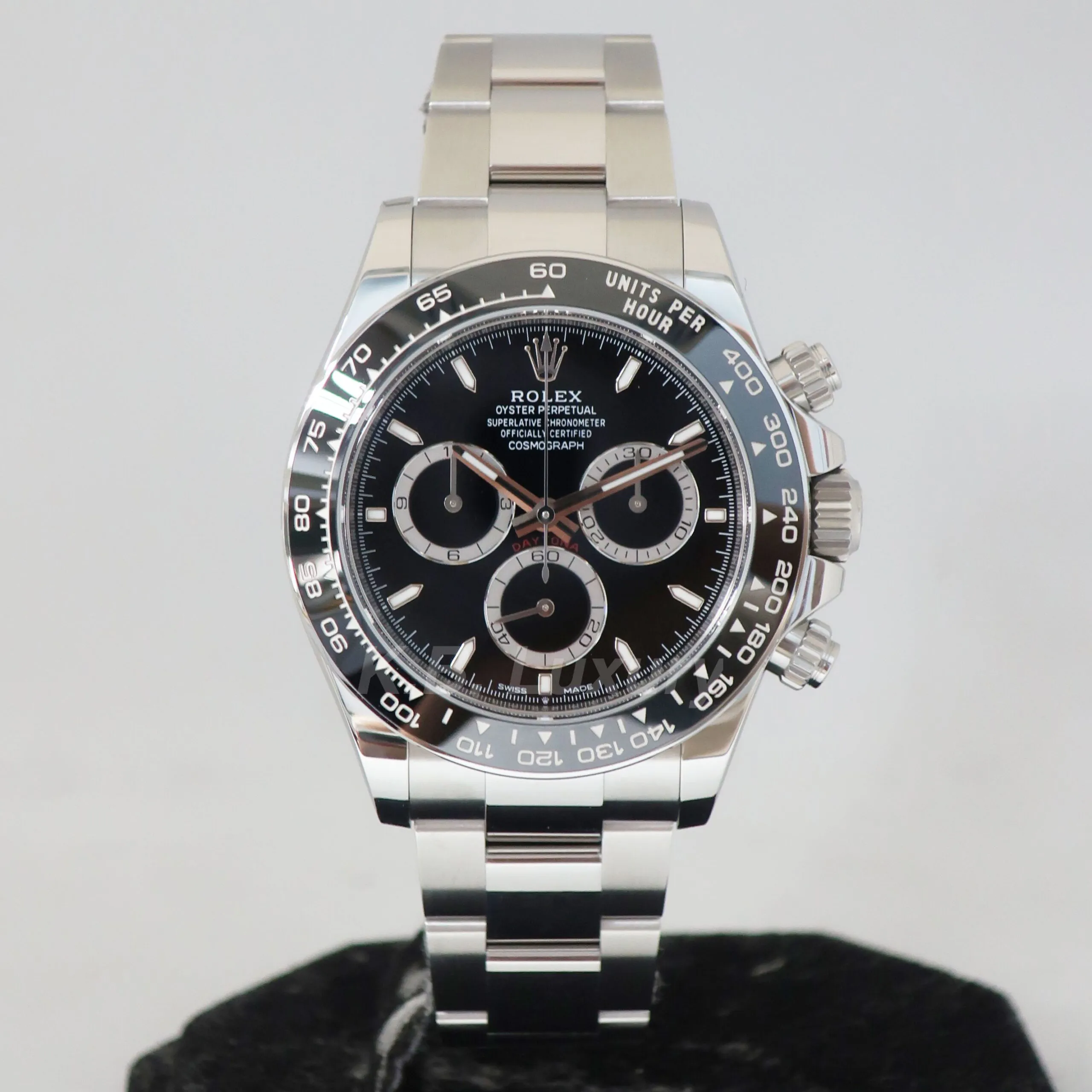 Rolex Daytona 126500LN 40mm Stainless steel Black