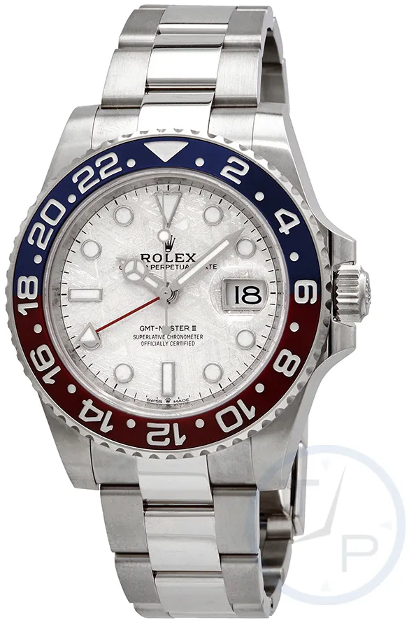 Rolex GMT-Master II 126719BLRO-0002 40mm 18k white gold Silver